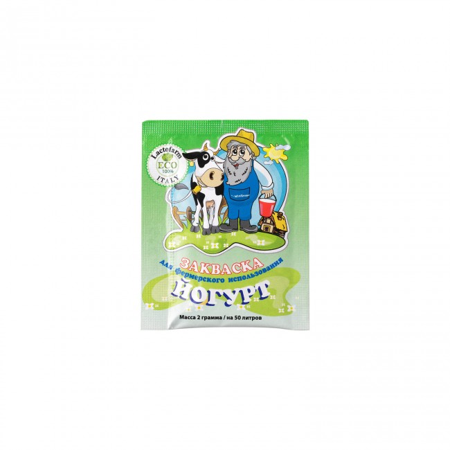 Закваска Lactofarm Eco "Йогурт" 2 гр., ферма