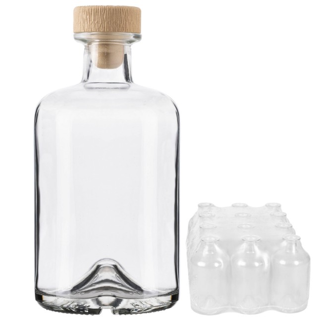 Бутылка "Аптека" 0,5 л. с пробкой полимерной Т-образной упаковка 12 шт. Бутылка "Аптека" 0,5 л. с пробкой полимерной Т-образной упаковка 12 шт.