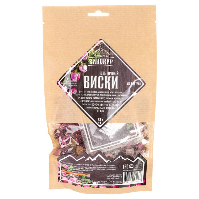 Набор для приготовления настойки "Виски Цветочный"
