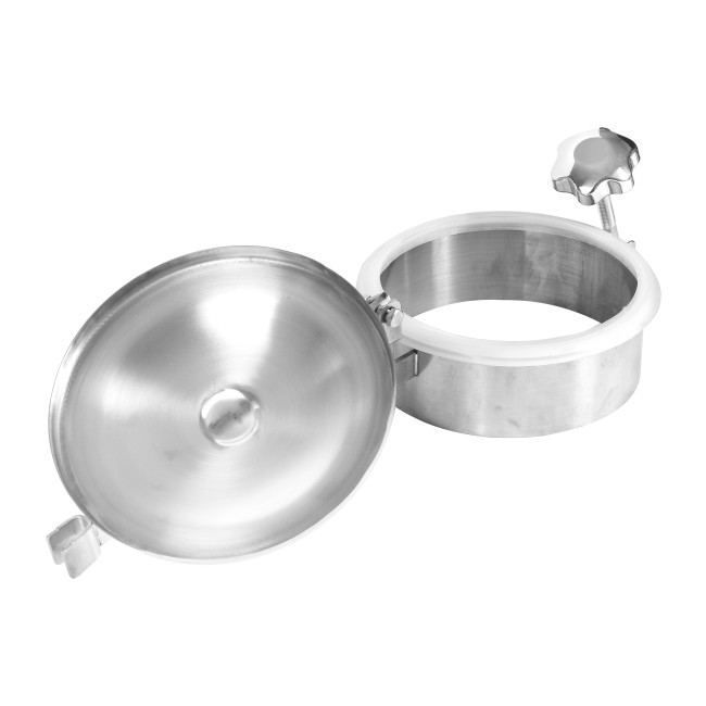 Люк d-200 мм нержавеющая сталь