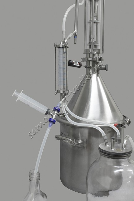 Насос для откачки дистиллята в атмосферу