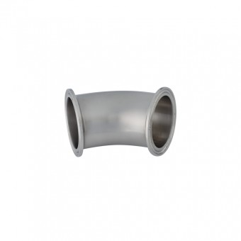 Отвод 45° CLAMP 1,5" DN 38 AISI Отвод 45° CLAMP 1,5" DN 38 AISI