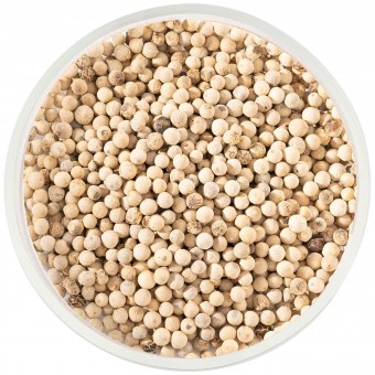 Перец белый горошек 50 гр. Перец белый горошек 50 гр.