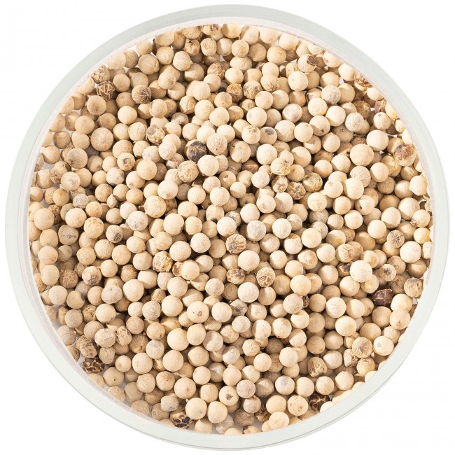 Перец белый горошек 50 гр. Перец белый горошек 50 гр.