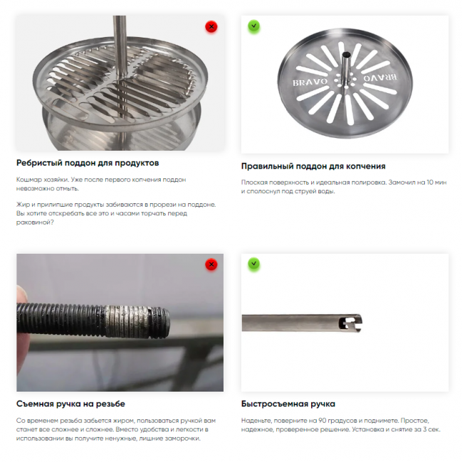 Коптильня Браво  30 л.