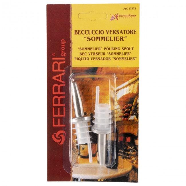 Пробка-дозатор нерж. "Sommelier" 2 шт.