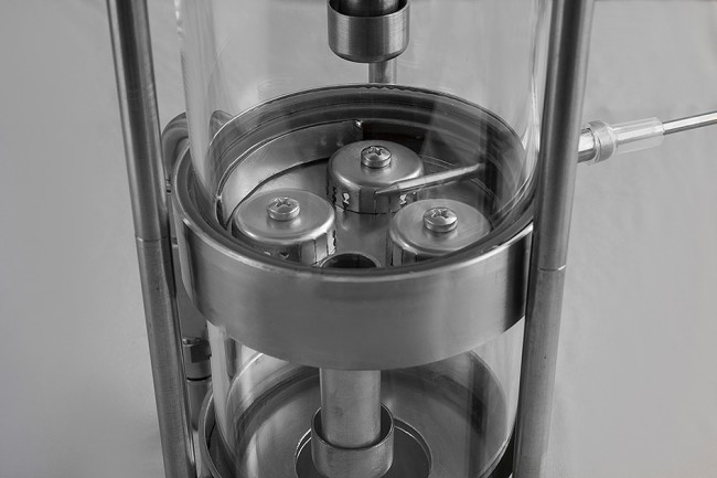 Уровень с узлом промежуточного отбора для модульной  тарельчатой колонны Д80