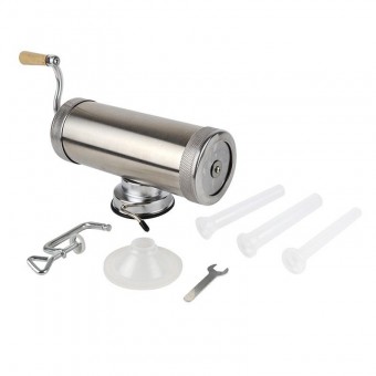 Шприц колбасный горизонтальный 2,5 кг. MASTER FENG (сталь)