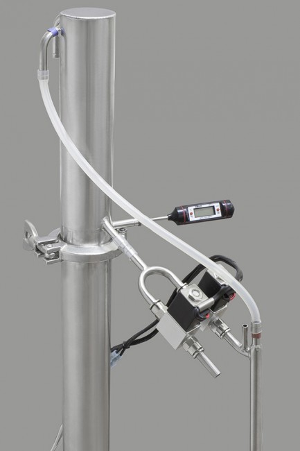 Переходник для установки двух клапанов отбора