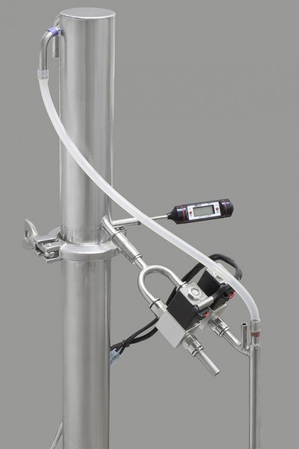 Переходник для установки двух клапанов отбора