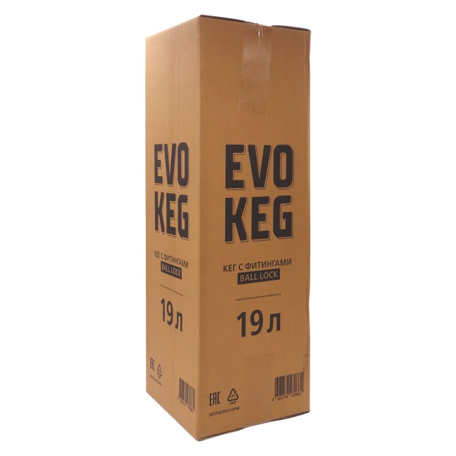 Кег Корнелиус "EvoKeg" с фитингом Ball Lock 19 л. Кег Корнелиус "EvoKeg" с фитингом Ball Lock 19 л.