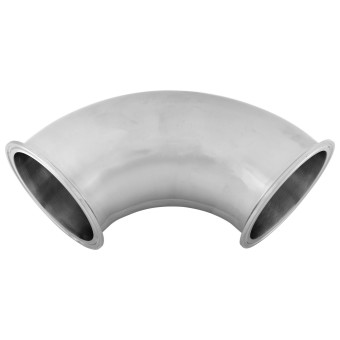 Отвод 90° CLAMP 4,0" DN 102 AISI  Отвод 90° CLAMP 4,0" DN 102 AISI