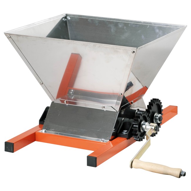Измельчитель для винограда ручной "Колос" бункер из нержавеющей стали