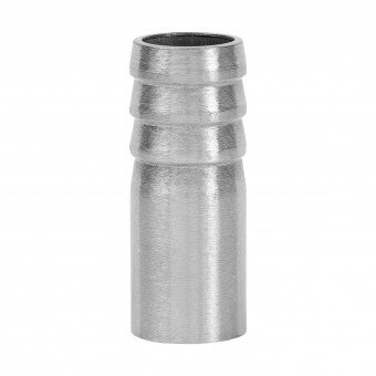 Соединение ёлочка под приварку 20 мм нерж.  Соединение ёлочка под приварку 20 мм нерж.