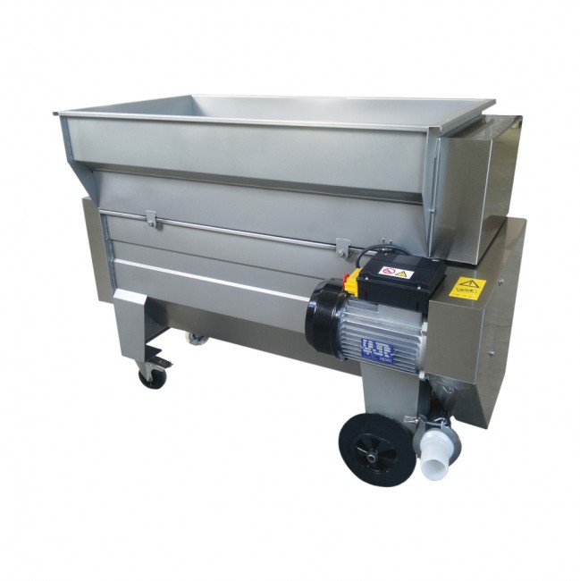 Электрический измельчитель с гребнеотделителем  Malvasia 40 весь из нерж. стали