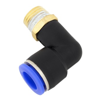 Угол 90° быстросъёмный PV-10 мм НР 1/4"  Угол 90° быстросъёмный PV-10 мм НР 1/4"