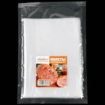Полиэтиленовые пакеты для ветчинницы 3,0 кг (20 шт)