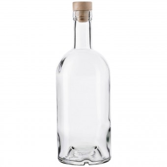 Бутылка "Домашняя" 1 л. с пробкой полимерной Т-образной  Бутылка "Домашняя" 1 л. с пробкой полимерной Т-образной