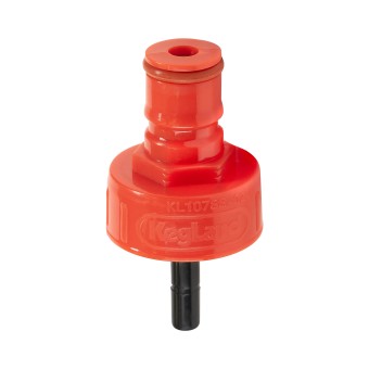 Переходник с коннектора на бутылку ПЭТ пластиковый Переходник с коннектора на бутылку ПЭТ пластиковый