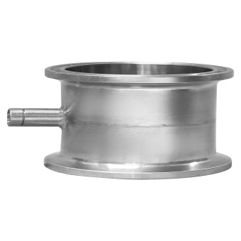 Переходник МЦ КЛАМП 3,0" (DN76) - КЛАМП 3,0" (DN76) с отводом под термометр Переходник МЦ КЛАМП 3,0" (DN76) - КЛАМП 3,0" (DN76) с отводом под термометр