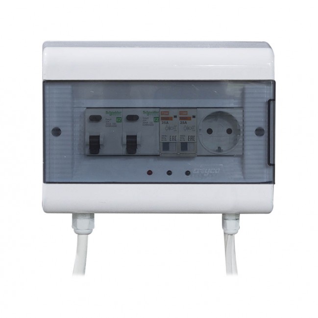 Блок безопасности для ПВК 100/120/150 (базовый) v3.0 под 2 ТЭНа с регулятором мощности Блок безопасности для ПВК 100/120/150 (базовый) v3.0 под 2 ТЭНа с регулятором мощности