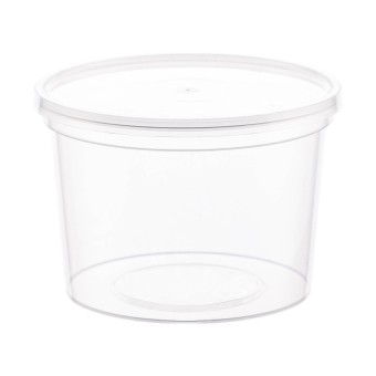 Контейнер круглый с крышкой 500 мл