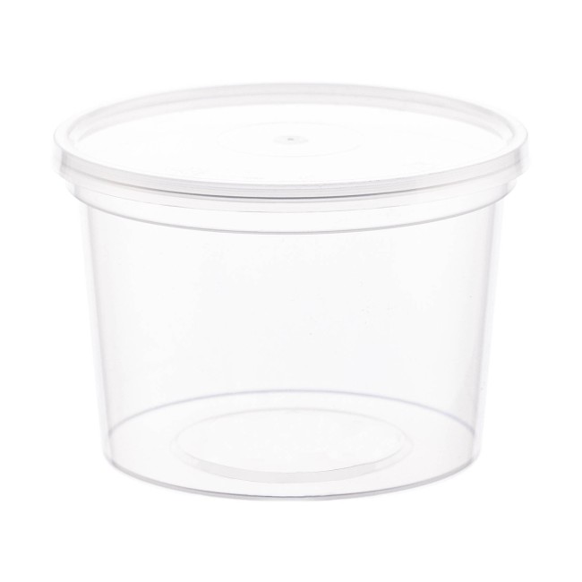 Контейнер круглый с крышкой 500 мл