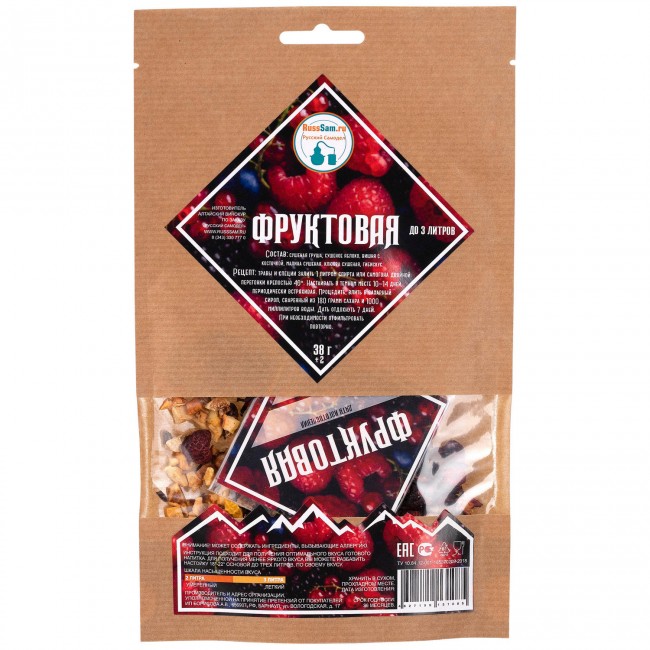 Набор для приготовления настойки "Фруктовая" Набор для приготовления настойки "Фруктовая"