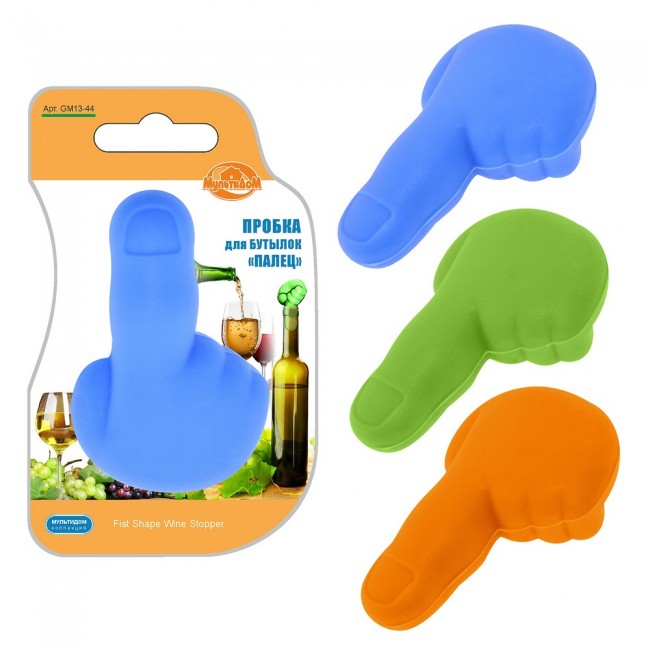 Пробка для бутылки "Палец"  Пробка для бутылки "Палец"