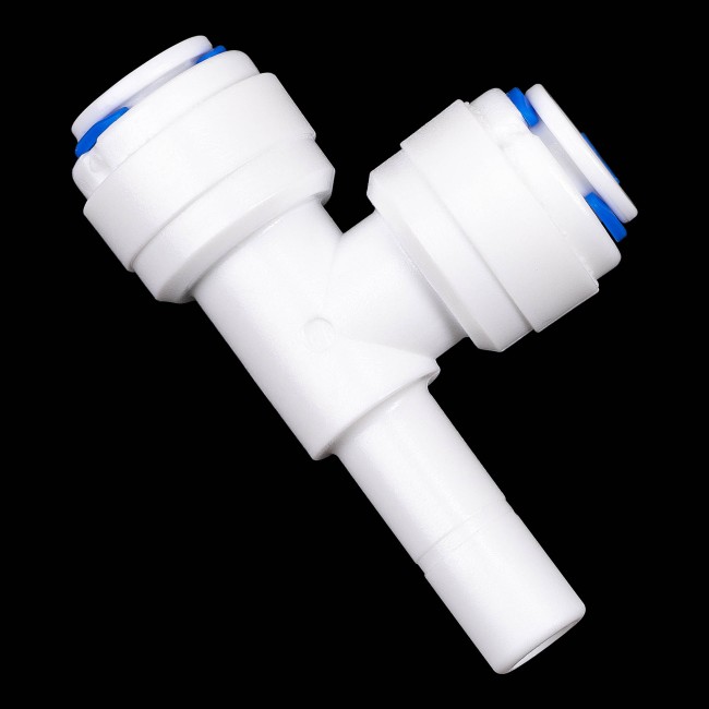 Коннектор быстросъемный EasyFitts тройник Т 3/8" (стержень-цанга-цанга)