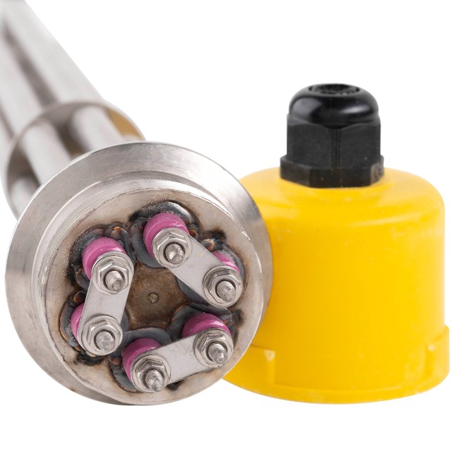 ТЭН 6,0 кВт нерж. сталь Clamp 2.0" 380 V Китай ТЭН 6,0 кВт нерж. сталь Clamp 2.0" 380 V Китай