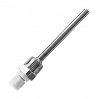 Гильза под термометр h-10 см HР 1/2" AISI