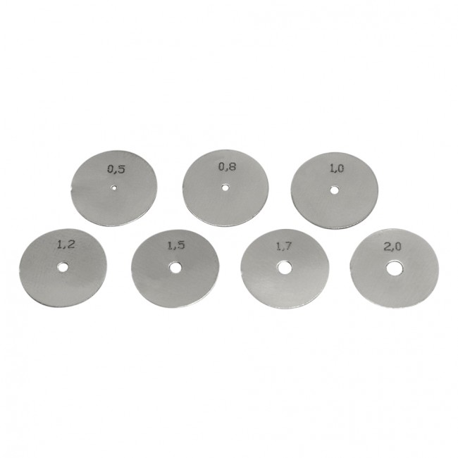 Набор вставок-жиклеров клапана отбора (0,5-2,0 мм.) Набор вставок-жиклеров клапана отбора (0,5-2,0 мм.)