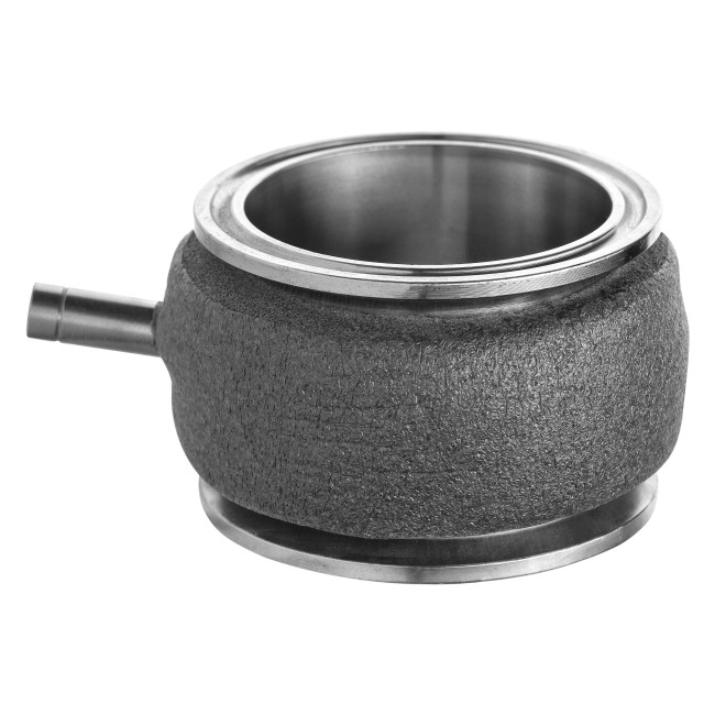 Переходник МЦ КЛАМП 2,0" (DN53) - КЛАМП 2,0" (DN53) с отводом под термометр