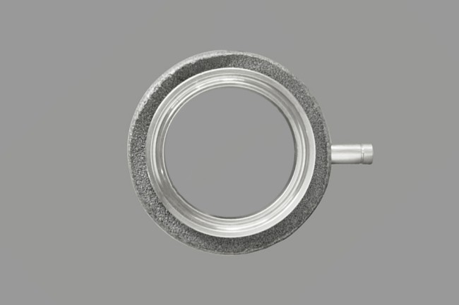 Переходник МЦ КЛАМП 2,0" (DN53) - КЛАМП 2,0" (DN53) с отводом под термометр