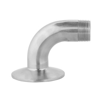 Адаптер CLAMP 2,0" НР 3/4" угловой AISI 