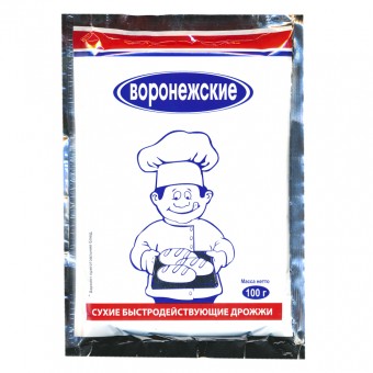 Дрожжи "Воронежские" 100 гр. Дрожжи "Воронежские" 100 гр.