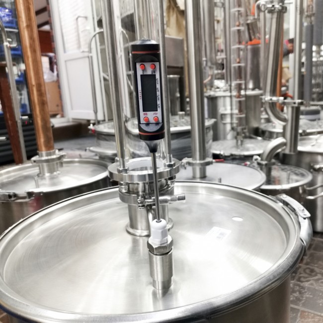 Гильза под термометр h-5 см HР 1/2" AISI  Гильза под термометр h-5 см HР 1/2" AISI