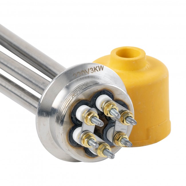 ТЭН 3,0 кВт 260 мм нерж. сталь Clamp 2.0" 220 V Китай ТЭН 3,0 кВт 260 мм нерж. сталь Clamp 2.0" 220 V Китай