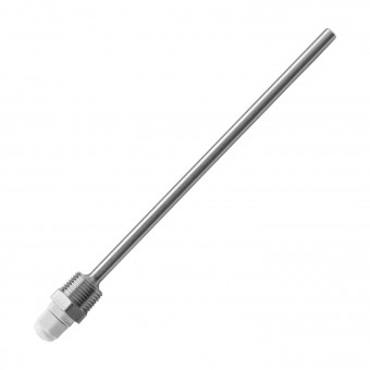 Гильза под термометр h-20 см HР 1/2" AISI