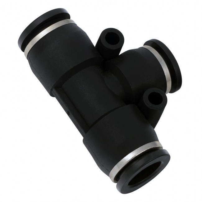 Тройник быстросъёмный PE-12/10 мм Тройник быстросъёмный PE-12/10 мм
