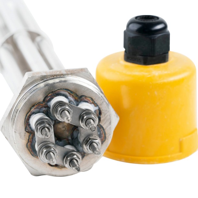 ТЭН 4,5 кВт нерж. сталь 1 1/2" 220 V Китай ТЭН 4,5 кВт нерж. сталь 1 1/2" 220 V Китай