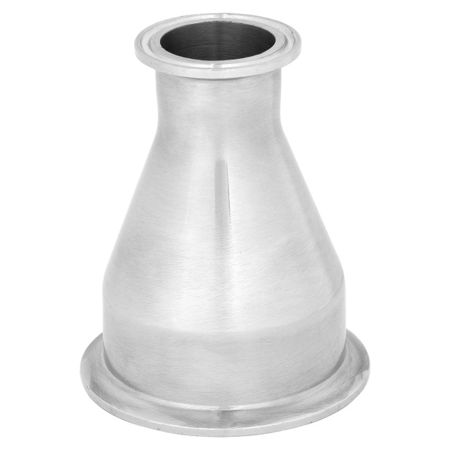 Переходник КЛАМП 1,5" (DN38) - КЛАМП 3,0" (DN76) h - 110 мм