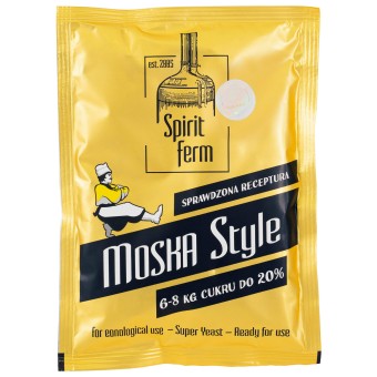Дрожжи спиртовые "SPIRIT FERM MOSKVA STYLE" 140 гр. Дрожжи спиртовые "SPIRIT FERM MOSKVA STYLE" 140 гр.