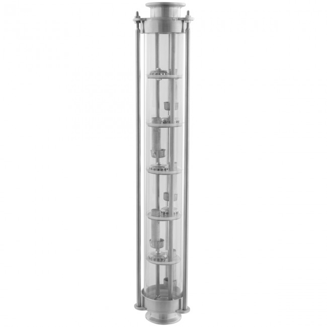 Колпачковая колонна D54-375 нерж. CLAMP 1,5" Винокур