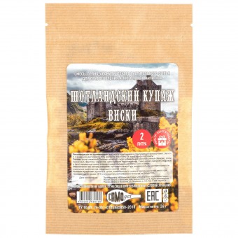 Набор для приготовления настойки "Виски Шотландский купаж" Набор для приготовления настойки "Виски Шотландский купаж"