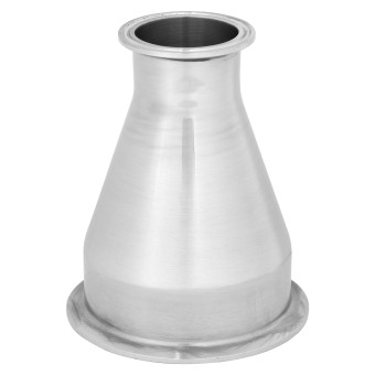 Переходник КЛАМП 2,0" (DN51) - КЛАМП 4,0" (DN102) h - 144 мм Переходник КЛАМП 2,0" (DN51) - КЛАМП 4,0" (DN102) h - 144 мм