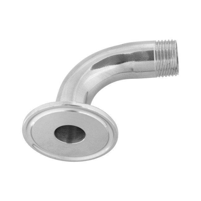 Адаптер CLAMP 1,5" НР 1/2" угловой AISI Адаптер CLAMP 1,5" НР 1/2" угловой AISI