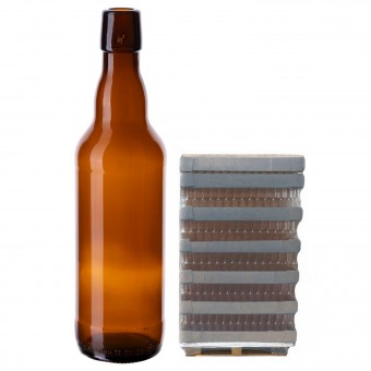 Бутылка "Бугельная" 0,5 л (без пробки) паллет 1848 шт.