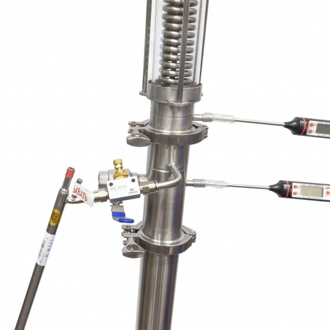 Узел отбора по жидкости и пару CLAMP 2,0"